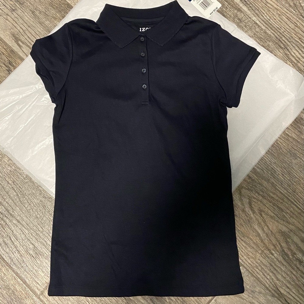 IZOD approved school wear uniform top.